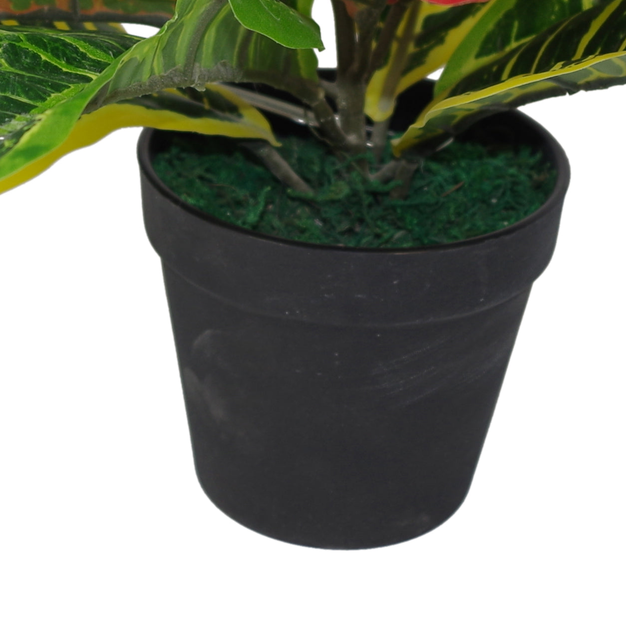 40cm Artificial Codiaeum Multicoloured House Plant