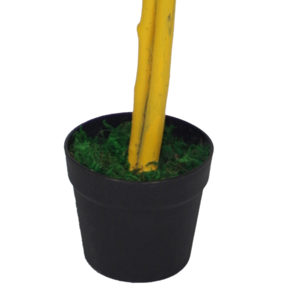 120cm (4ft) Artificial Capensia Red Ficus Tree Ficus Plant - Extra Large