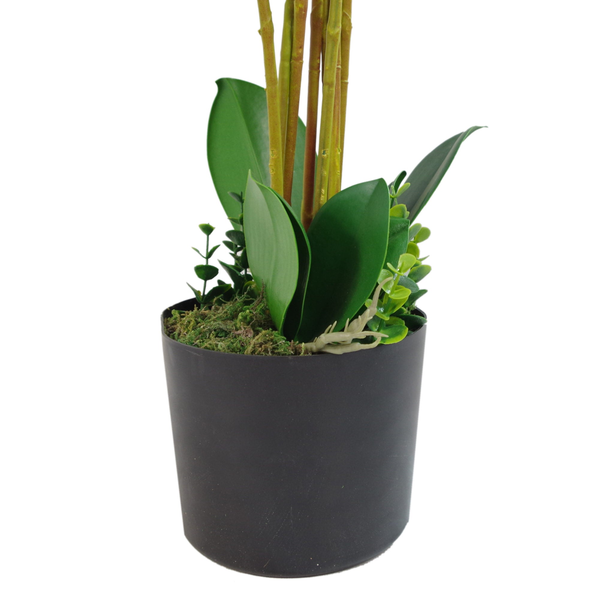 85cm Artificial Deluxe Bush Orchid