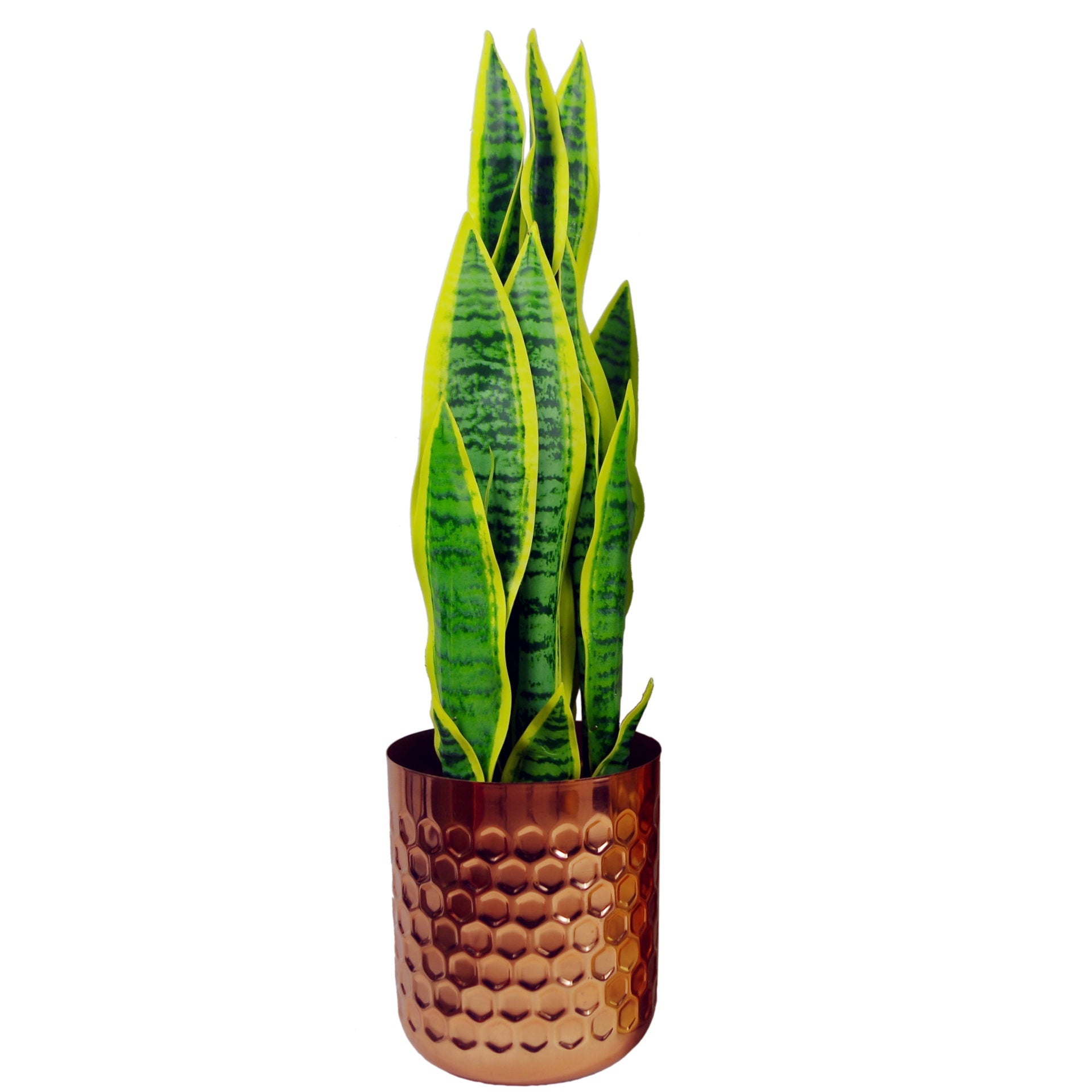 Honeycomb Metal Planter - 18cm x 15.5cm