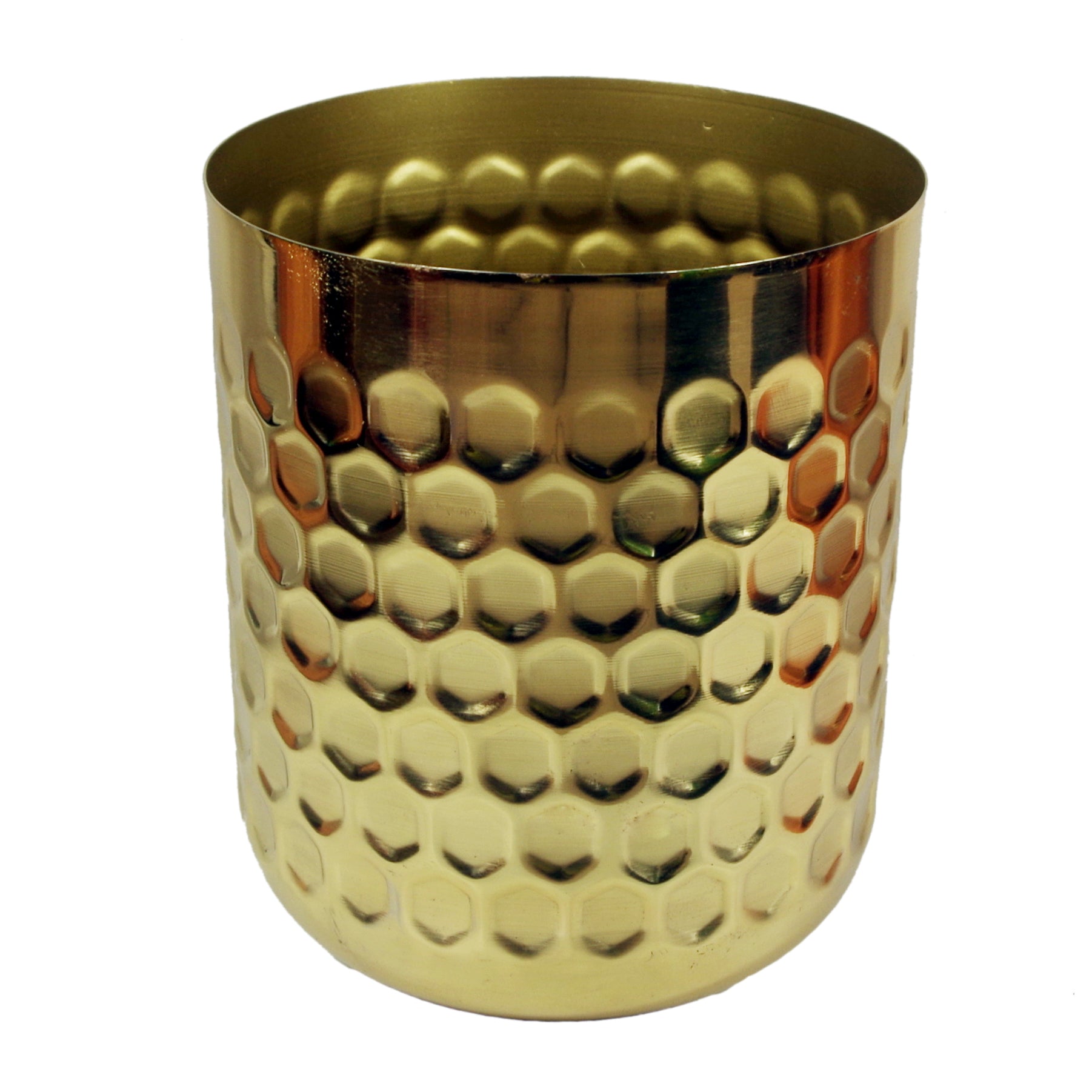 Honeycomb Metal Planter - 18cm x 15.5cm