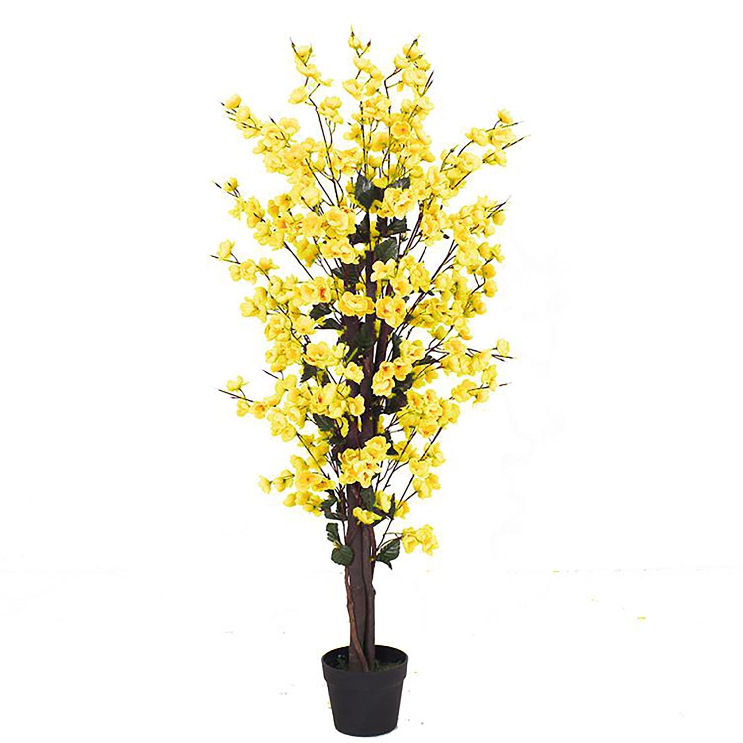 120cm Artificial Realistic Cherry Blossom Tree with Natural Trunk