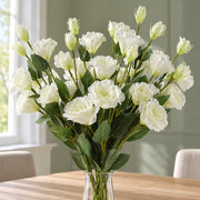 80cm Artificial Faux Wild Rose Stem