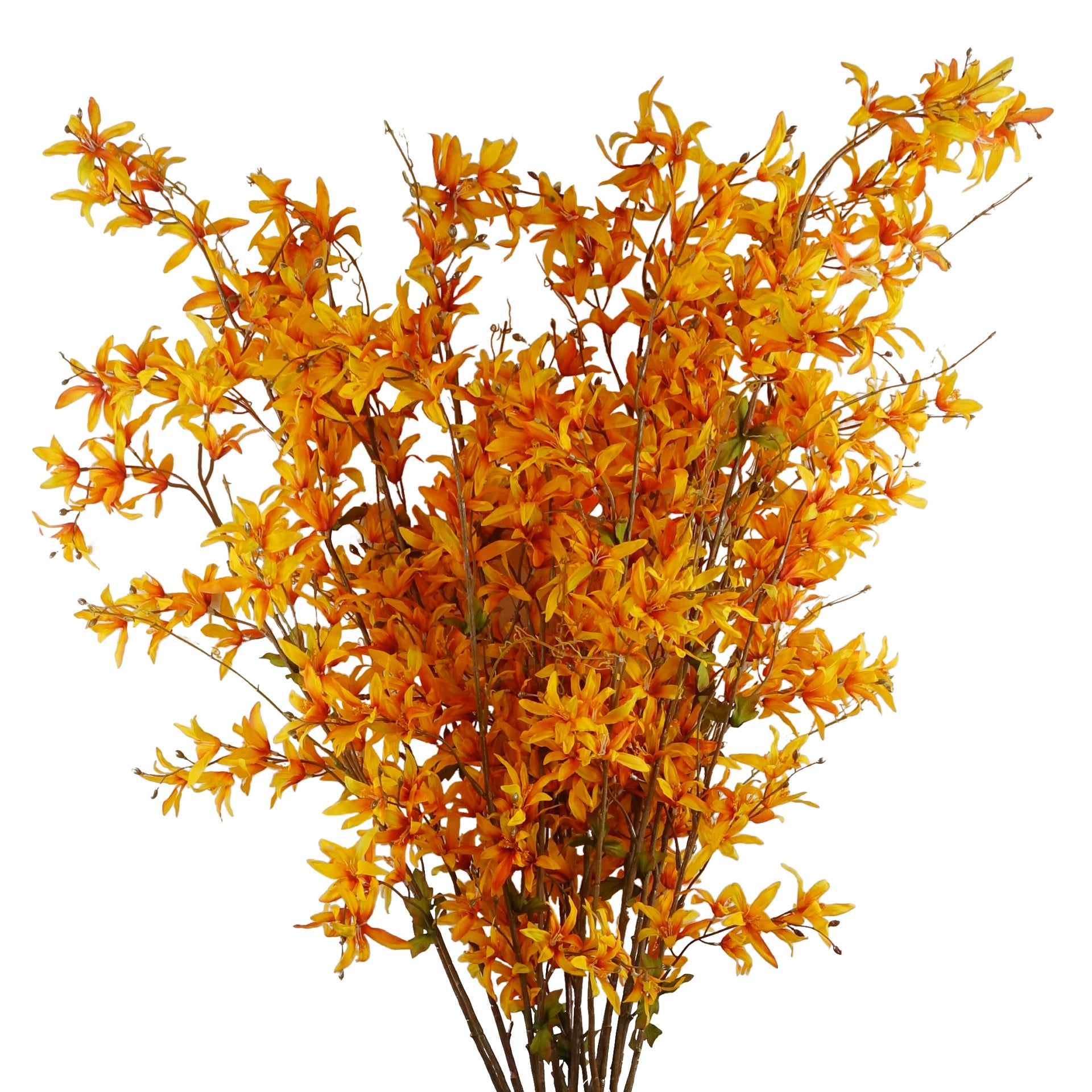 130cm Yellow Blossom Floral Spray Artificial