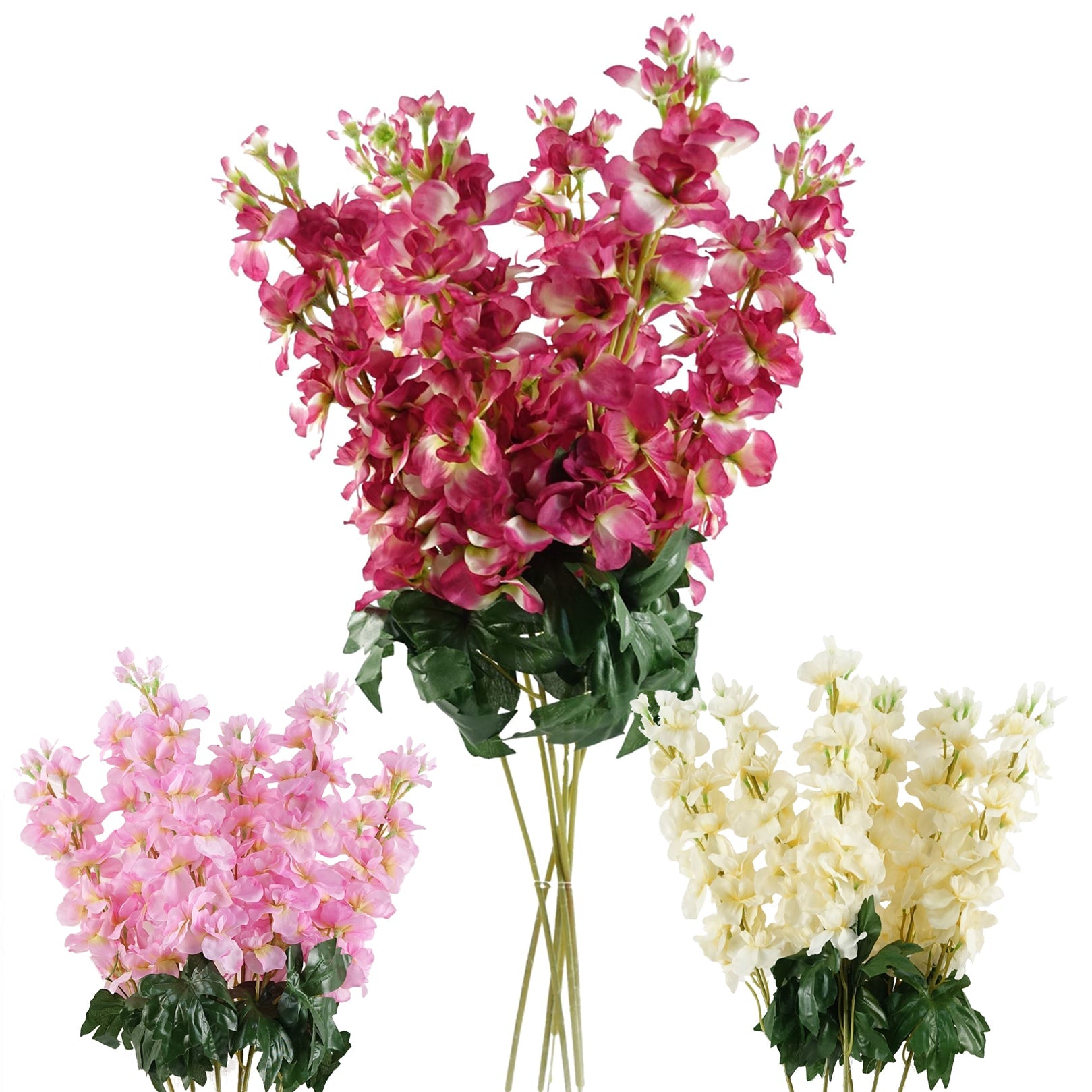 75cm Delphinium Artificial Flower Stem Spray
