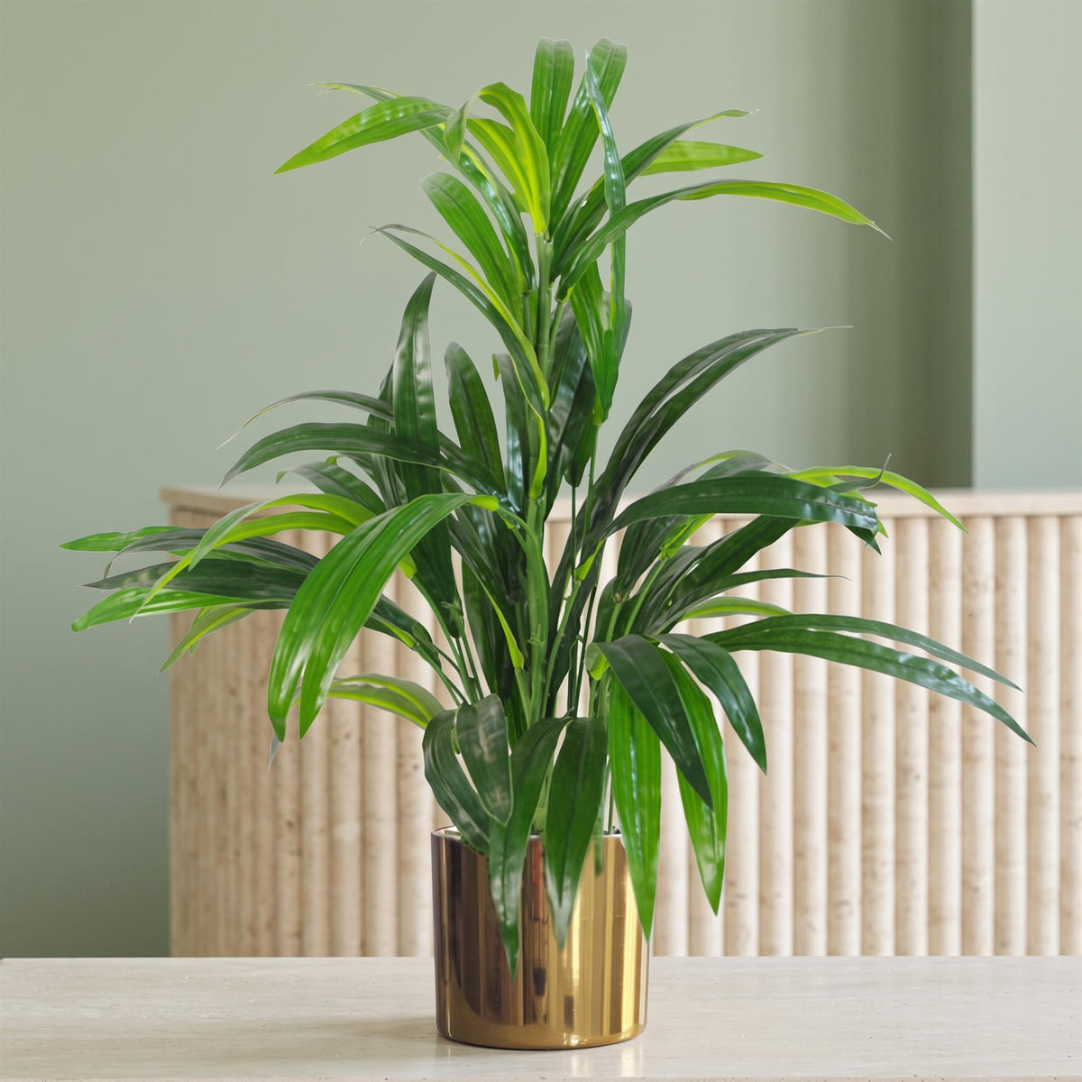 65cm Artificial Large Leaf Bamboo Shrub Plant
