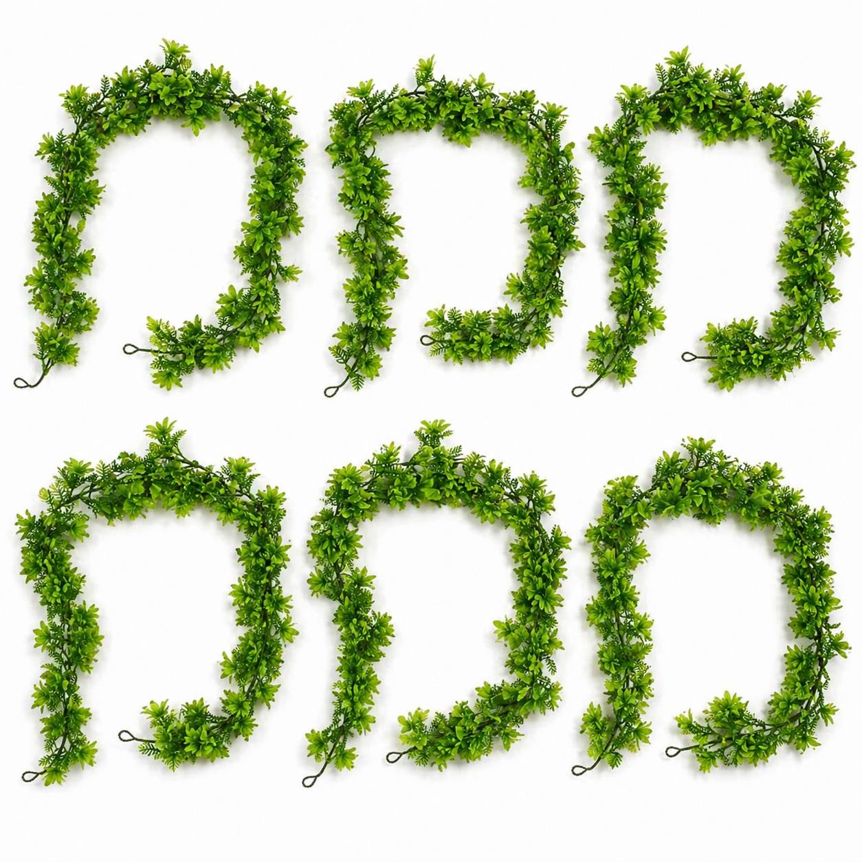 160cm Artificial Green Floral Garland Hanging Foliage Decoration