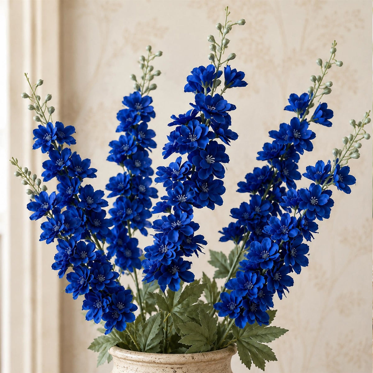 85cm Artificial Larkspur Flower Stem