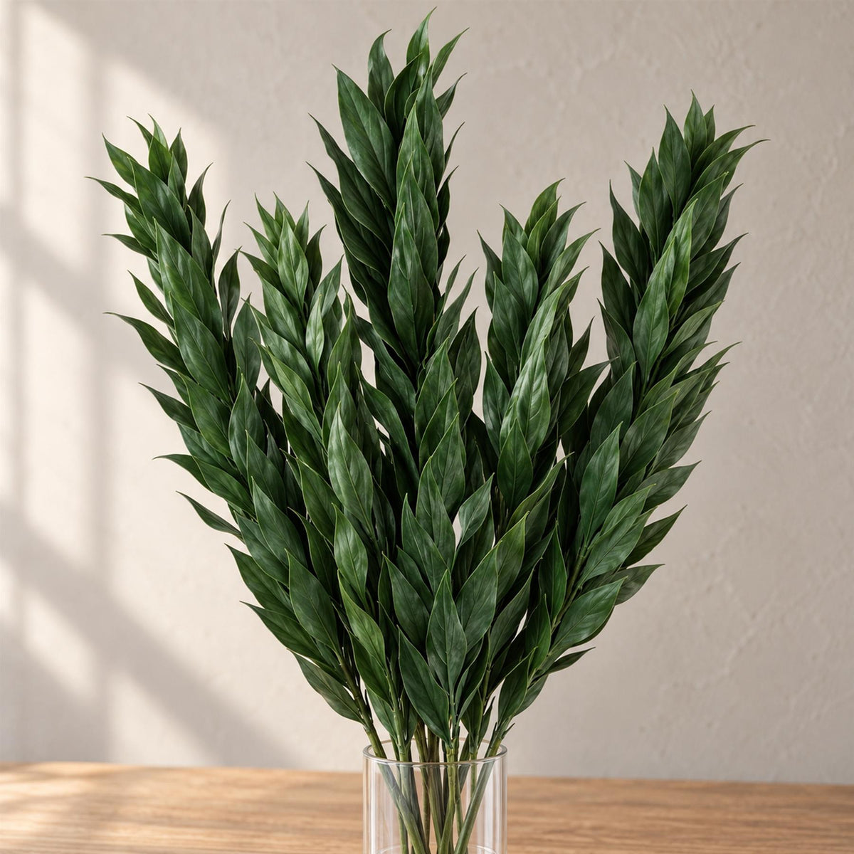 100cm Artificial Plastic Decorative Leaf Spray