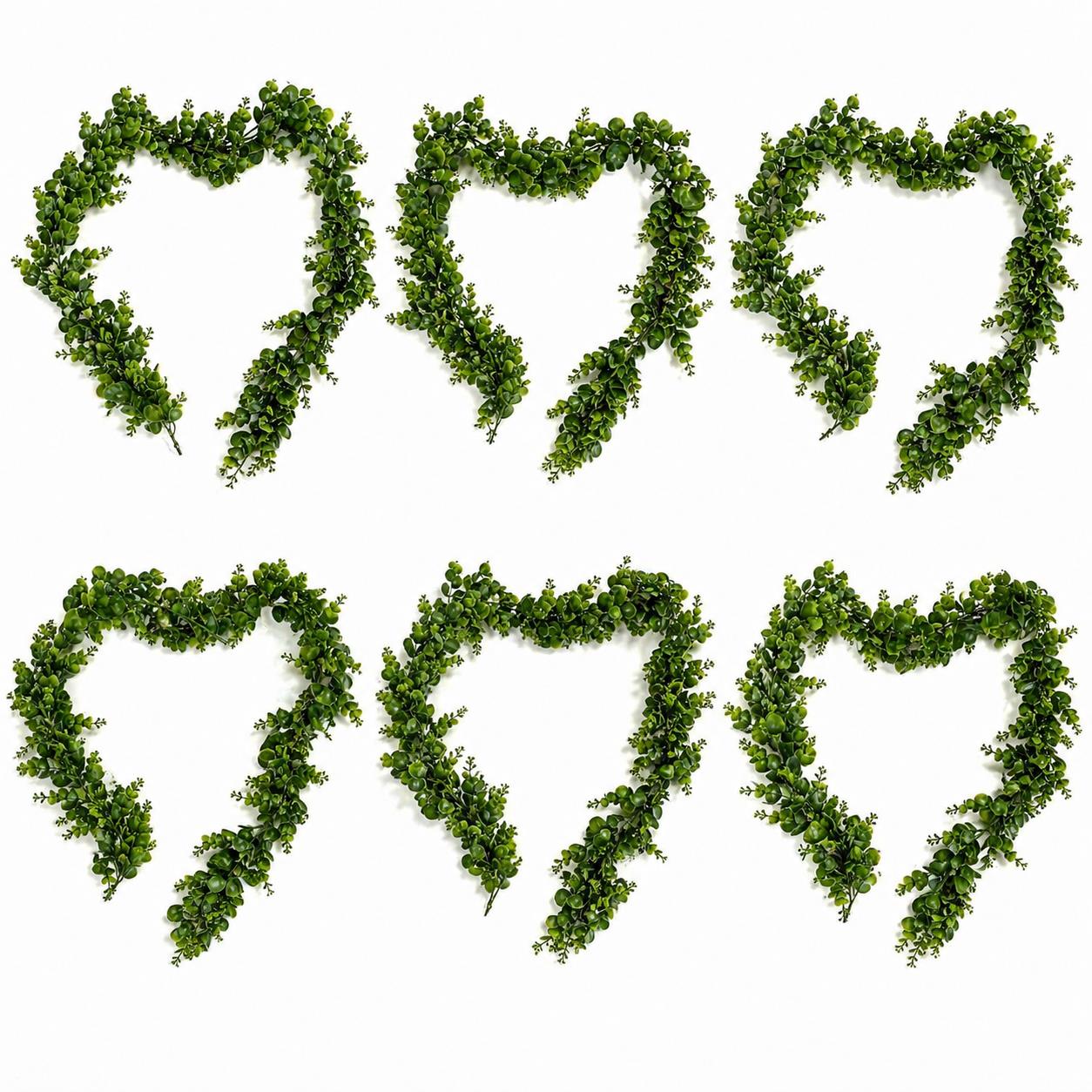 180cm Artificial Eucalyptus Style Green Garland Hanging Decoration