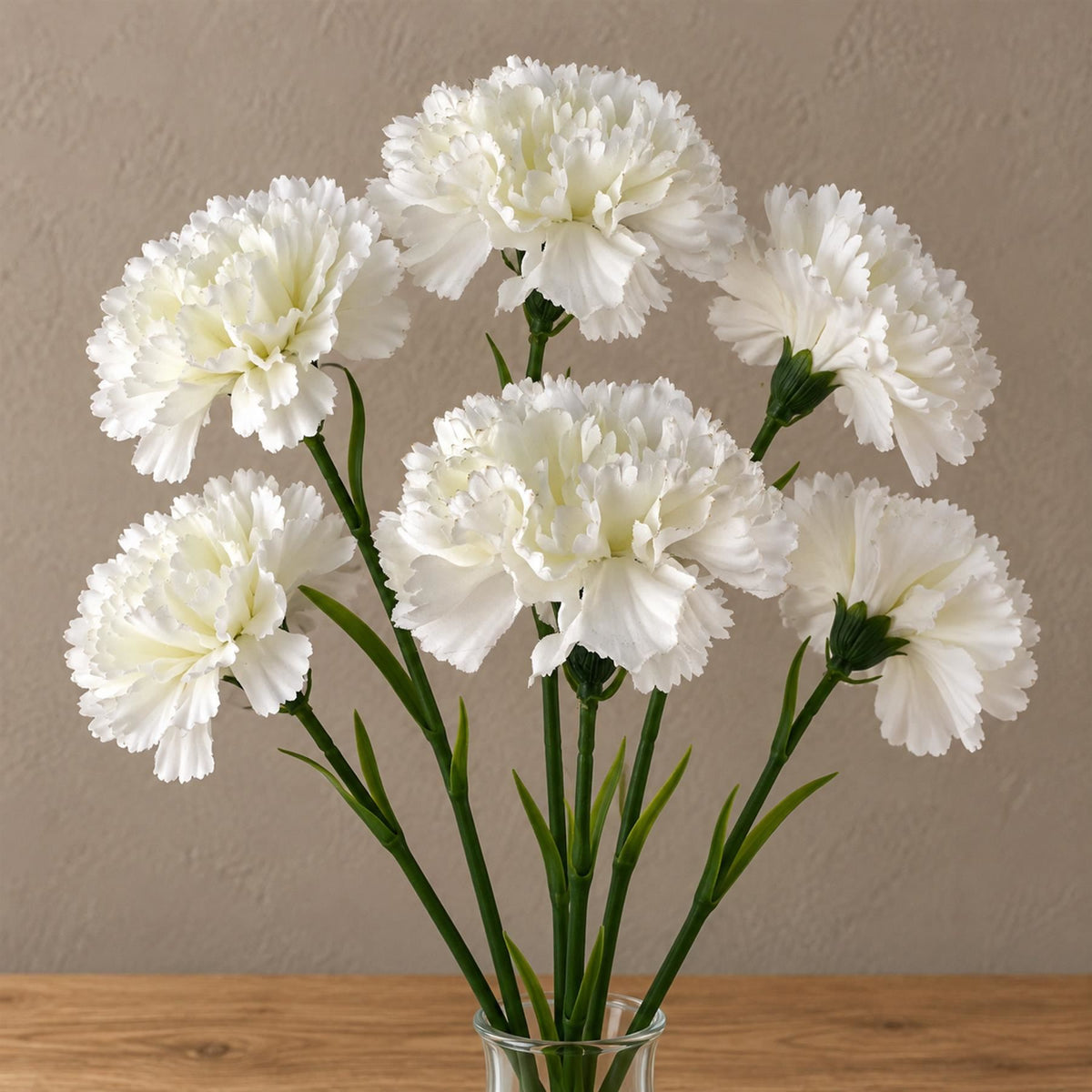57cm Artificial Carnation Flower Stem