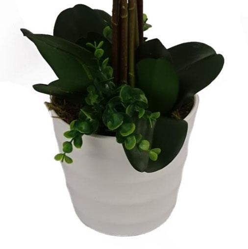 85cm Artificial Deluxe Bush Orchid