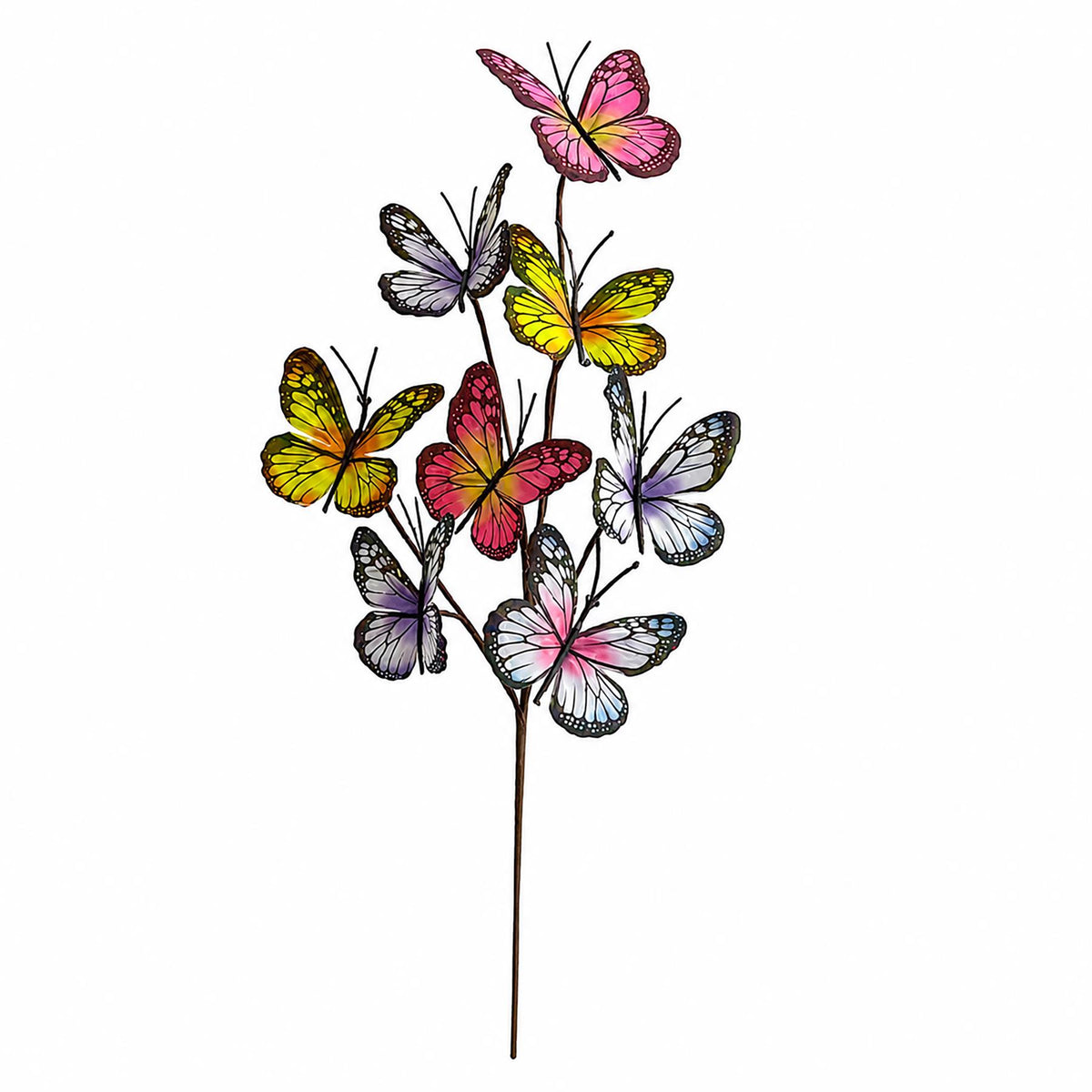 53cm Artificial Easter Butterfly Spray