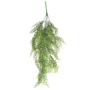 Hanging UV and Fire Resistant Artificial Trailing Button Fern Plant 82cm
