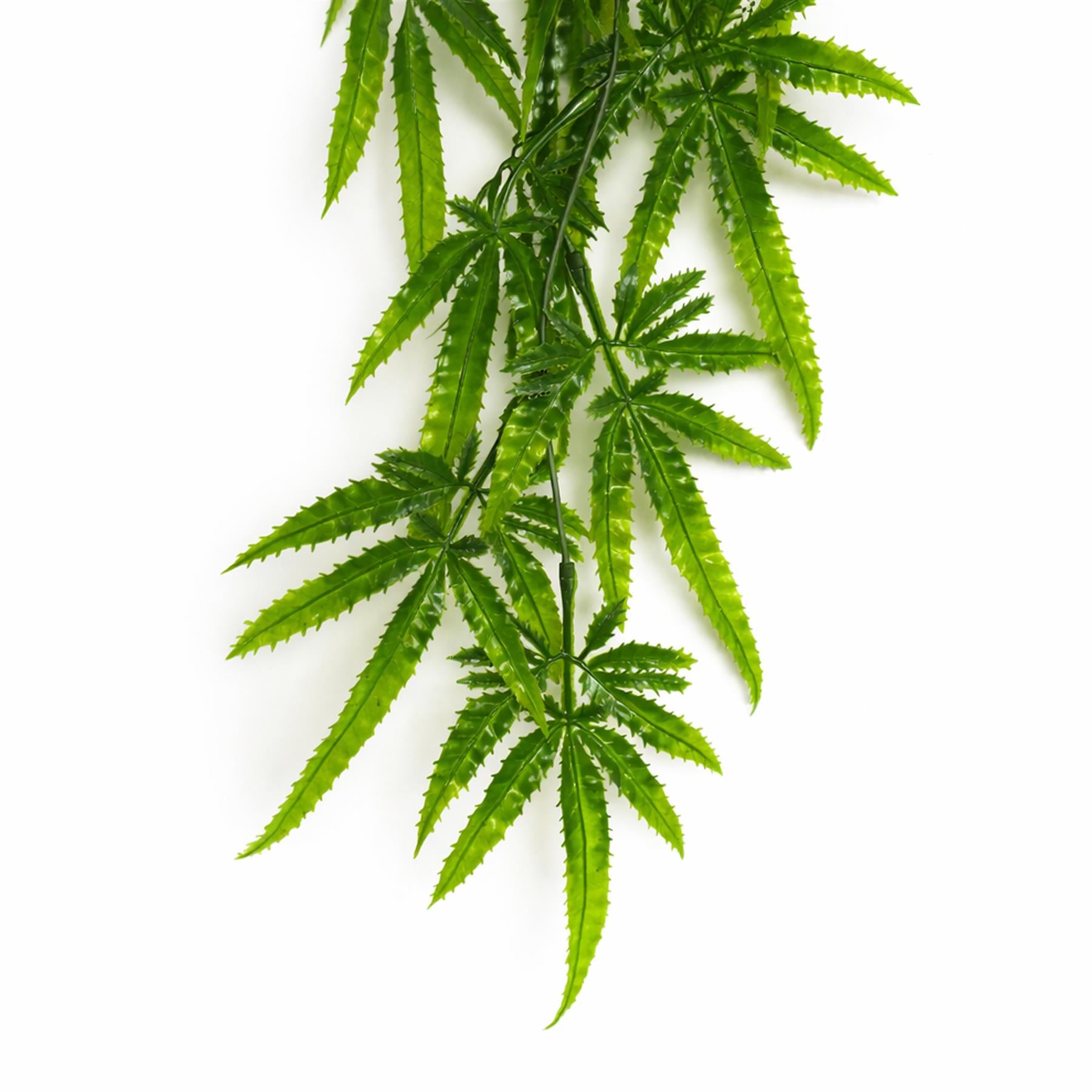 Plante artificielle de fougère tombante de 80 cm, guirlande de verdure artificielle à suspendre