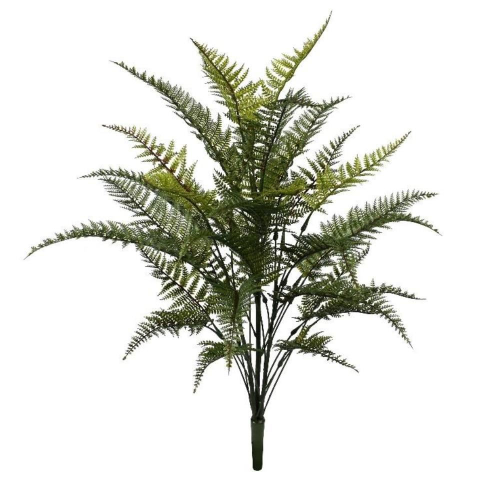 78cm Fire Retardant Artificial Fern Foliage Branch