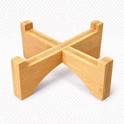 Bamboo Plant Pot Stand