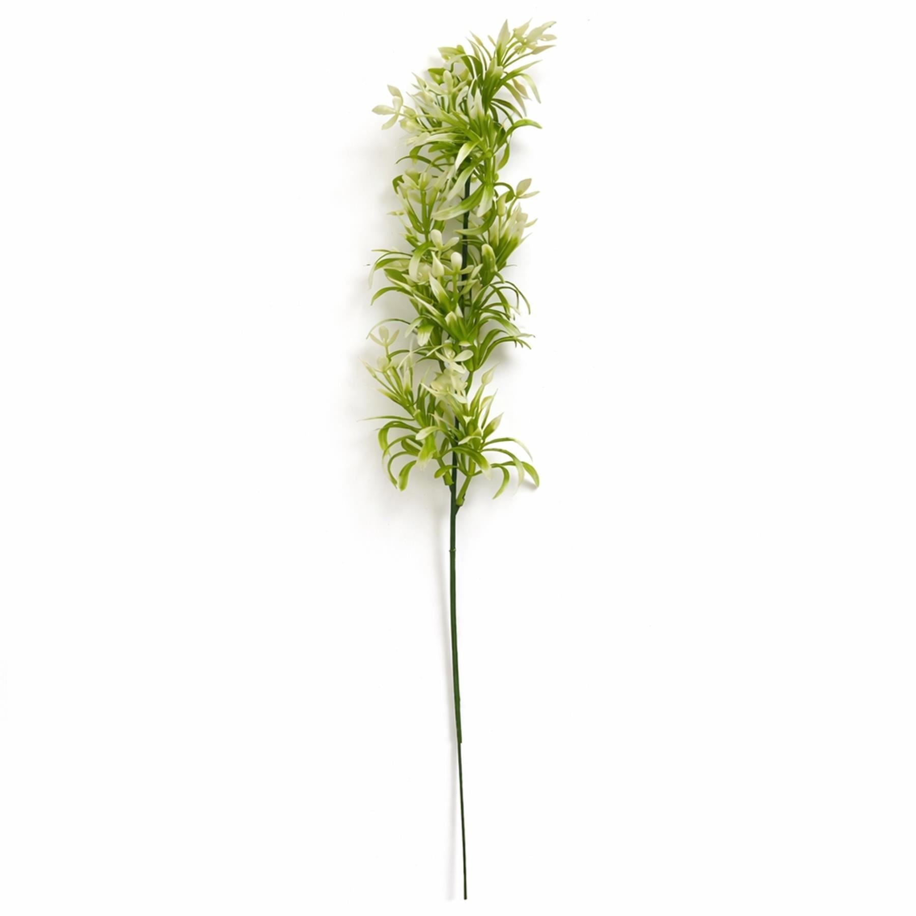 48cm Künstlicher weißer Blütenzweig
