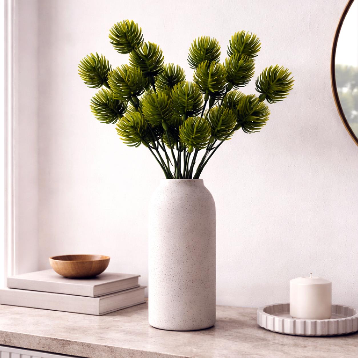 30cm Künstlicher Zedernbaum (Cedrus Libani) Zweig