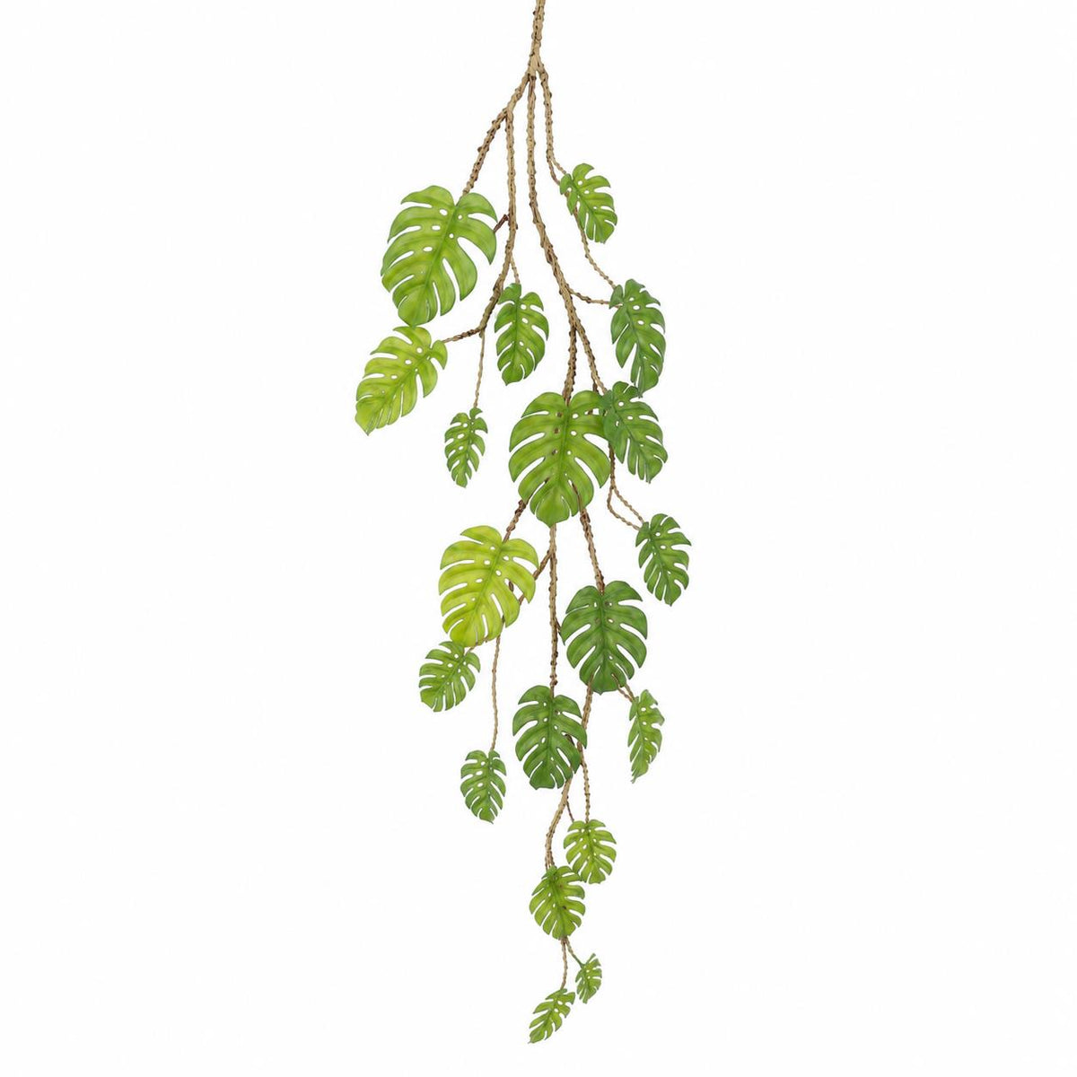 110cm Artificial Green Trailing Monstera Vine – image 2