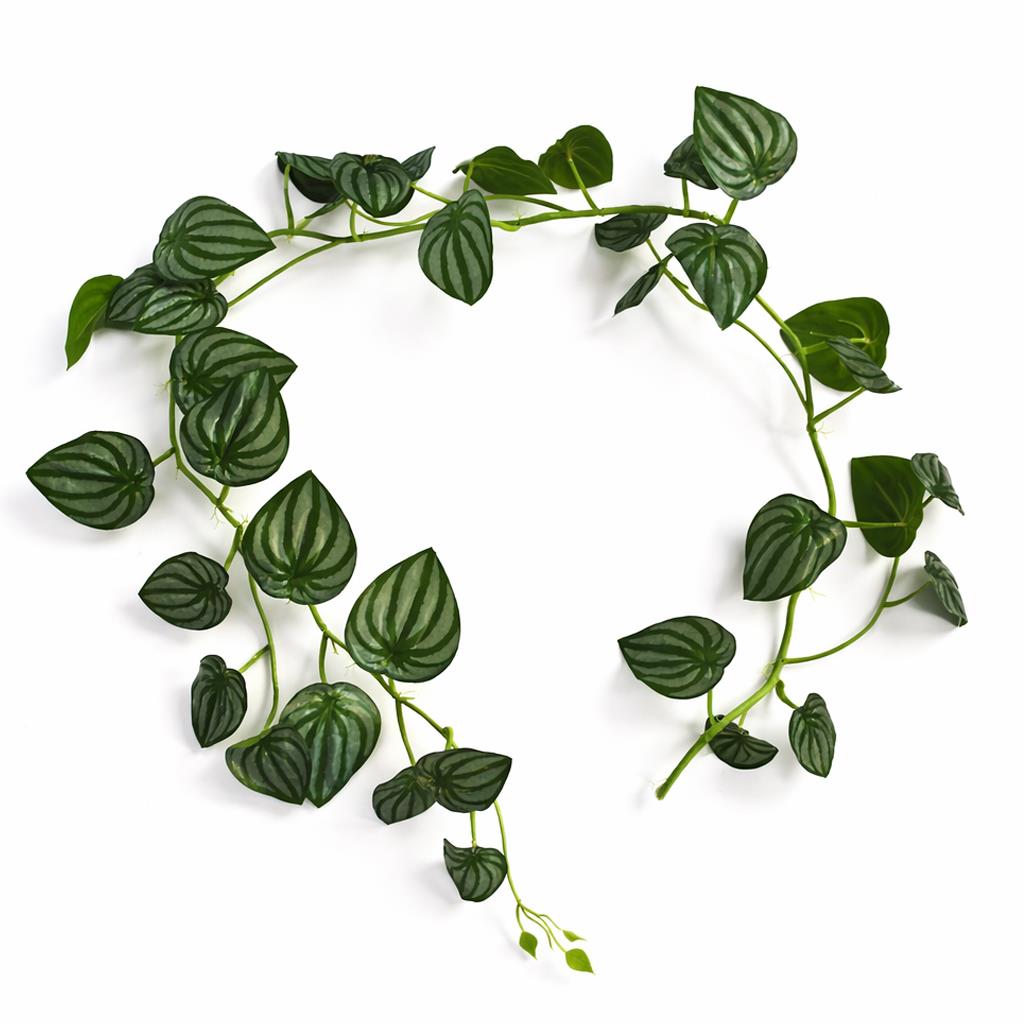 Guirlande de feuilles de pastèque artificielles de 160 cm, décoration suspendue
