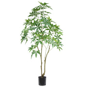 210cm Artificial Money Tree Pachira Realistic Faux Tree