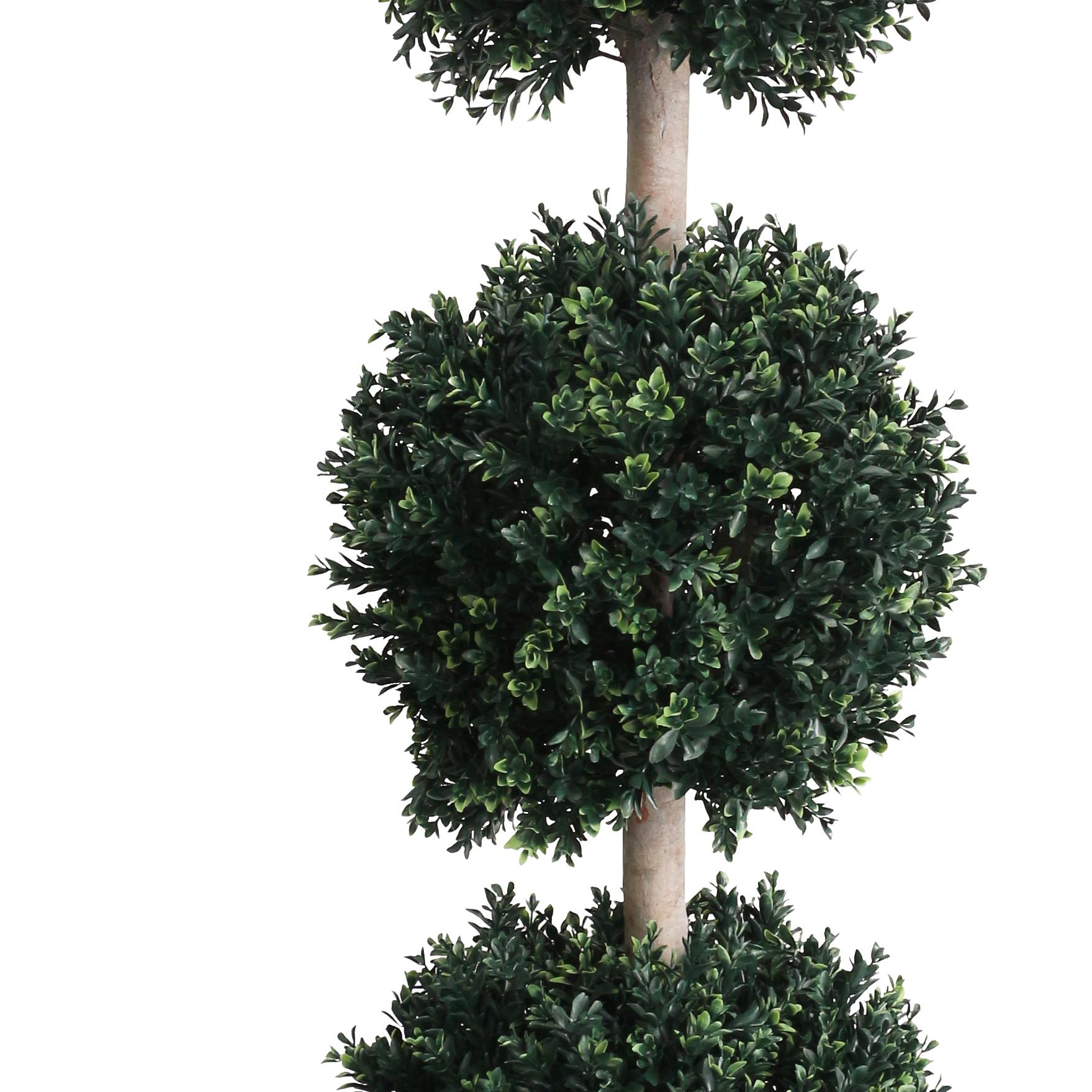 150cm UV Protected Triple Ball Topiary Tree Artificial