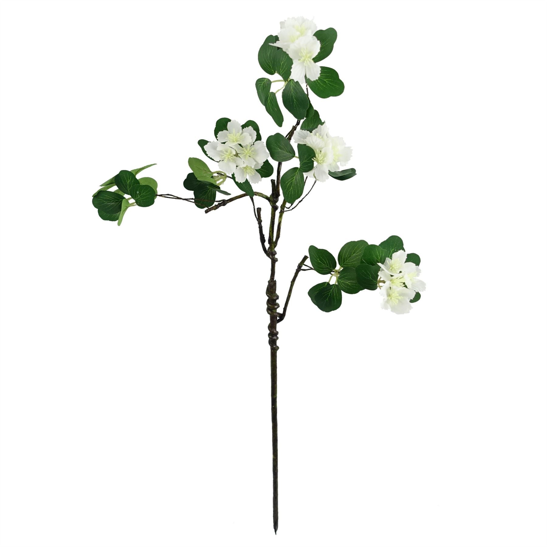 60cm Flower Foliage Spray Stem