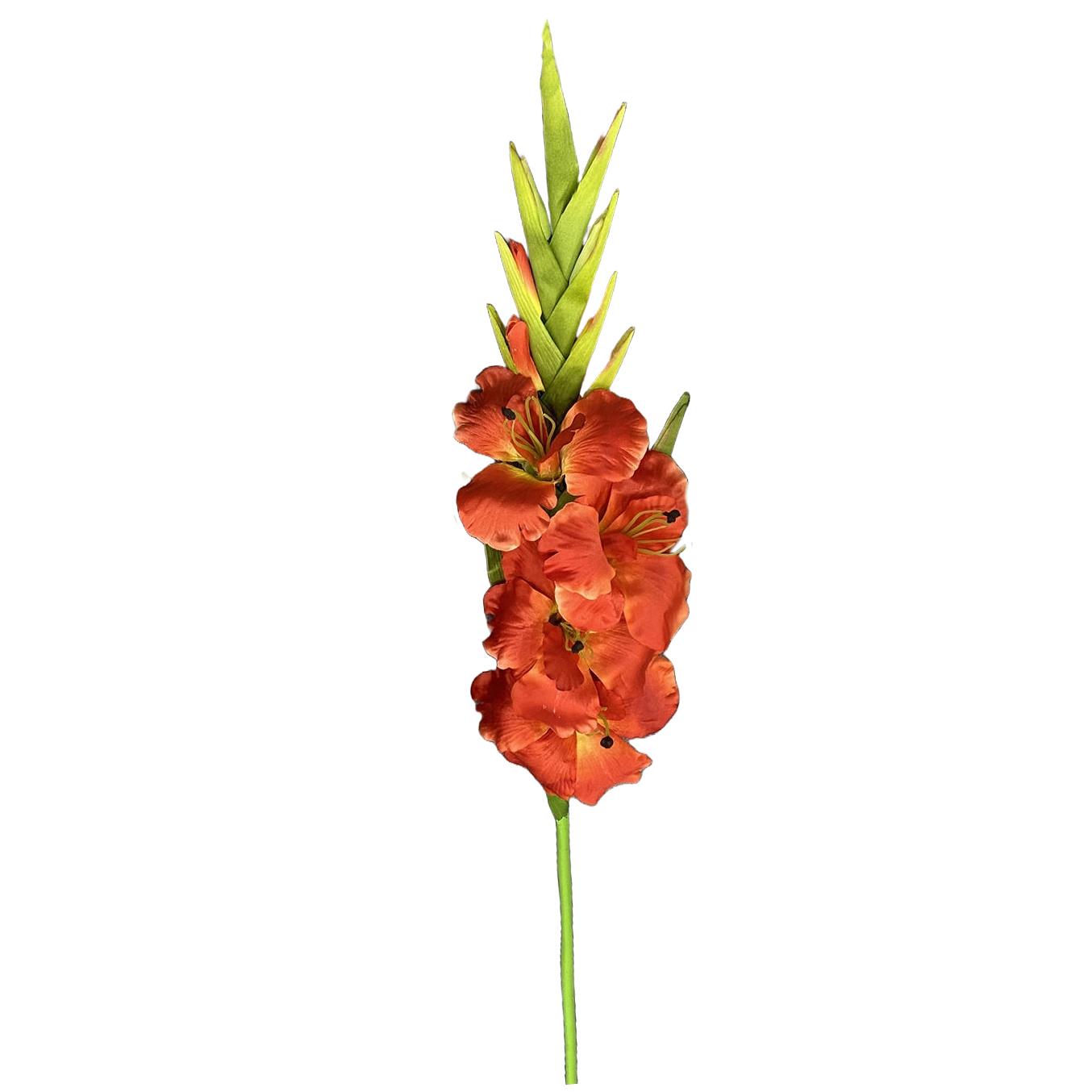 115cm Artificial Silk Gladioli Stem