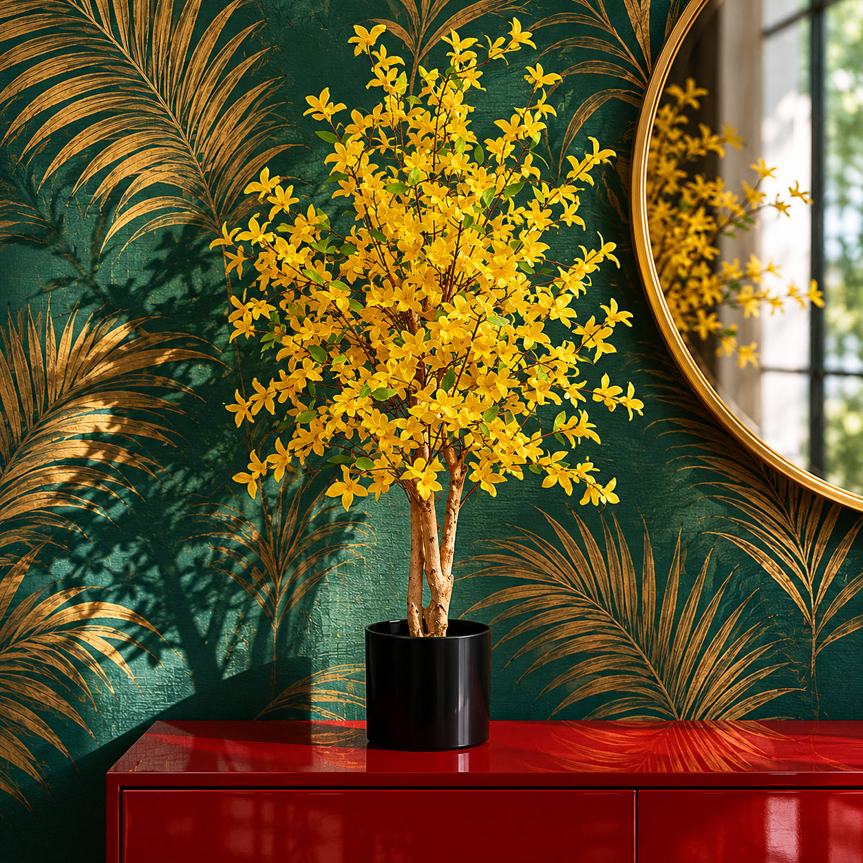 60cm künstlicher Forsythienbaum