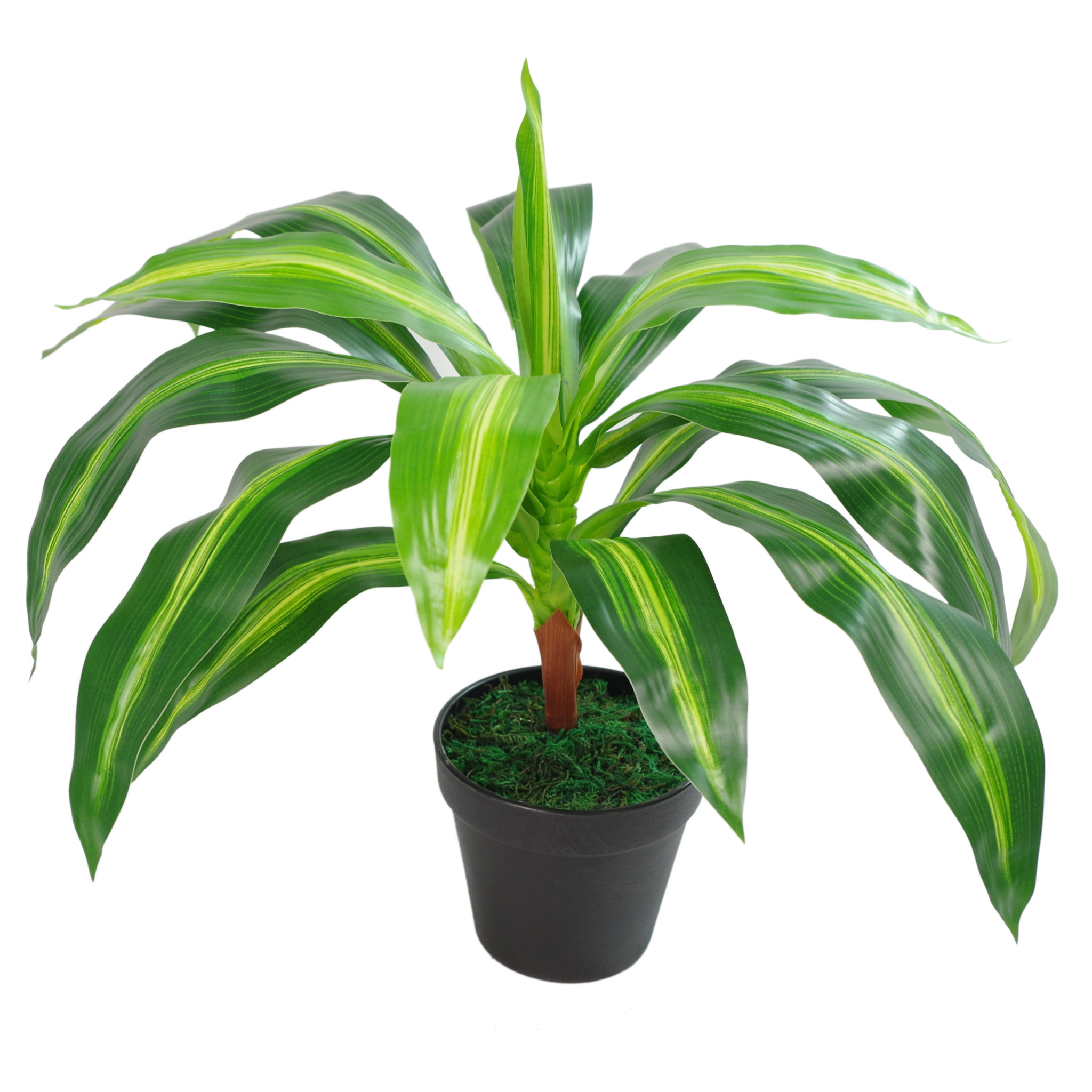 40cm Artificial Dracaena Pot Plant Leaf Artificial Plants