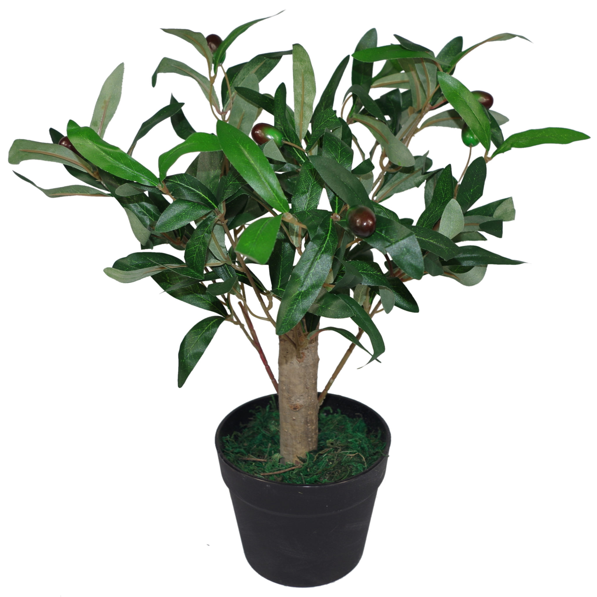 45cm Artificial Olive Pot Plant Small