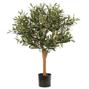 90cm Artificial Deluxe Olive Tree