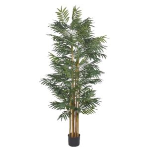 210cm Fire Retardant Phoenix Palm Tree Natural Trunk