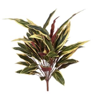 90cm Fire Retardant Caladium Bush 49 Leaves