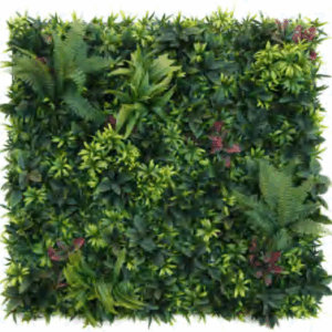 100cm UV Green Wall - Woodland Fern Artificial