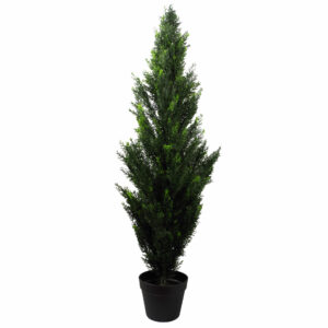 120cm Artificial Cedar Cypress Topiary UV Resistant