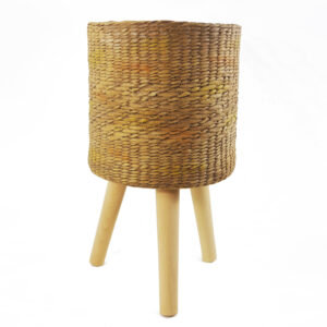 54cm x 30cm Rattan Effect Composite Large Planter