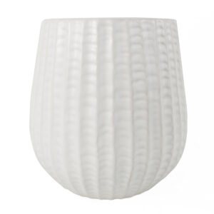 16cm White Ceramic Planter
