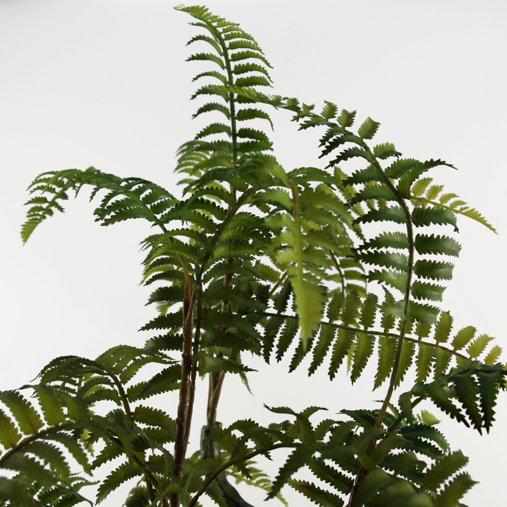 70cm Artificial Fern Tree in Decorative Planter Leaf Artificial