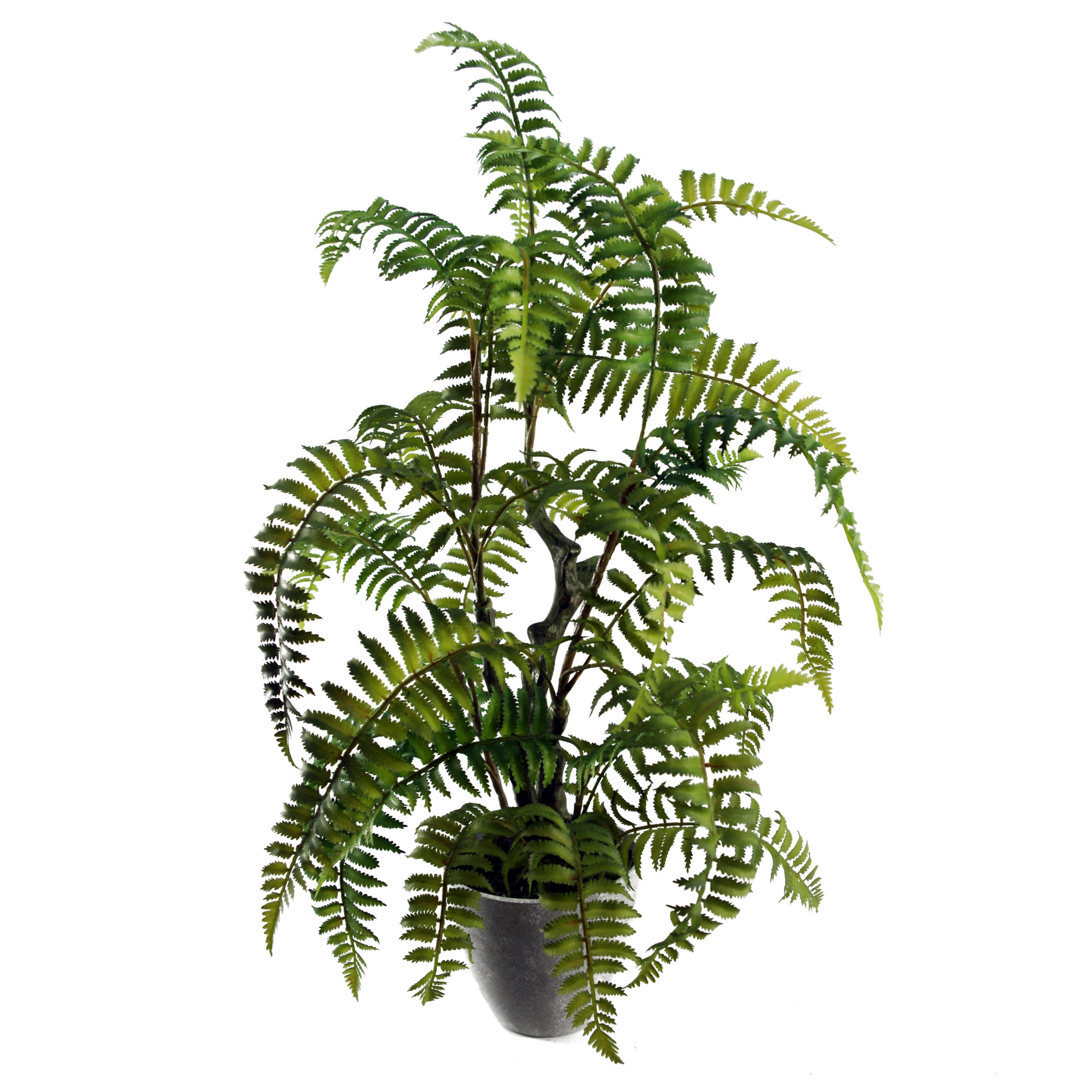 70cm Artificial Fern Tree in Decorative Planter Leaf Artificial