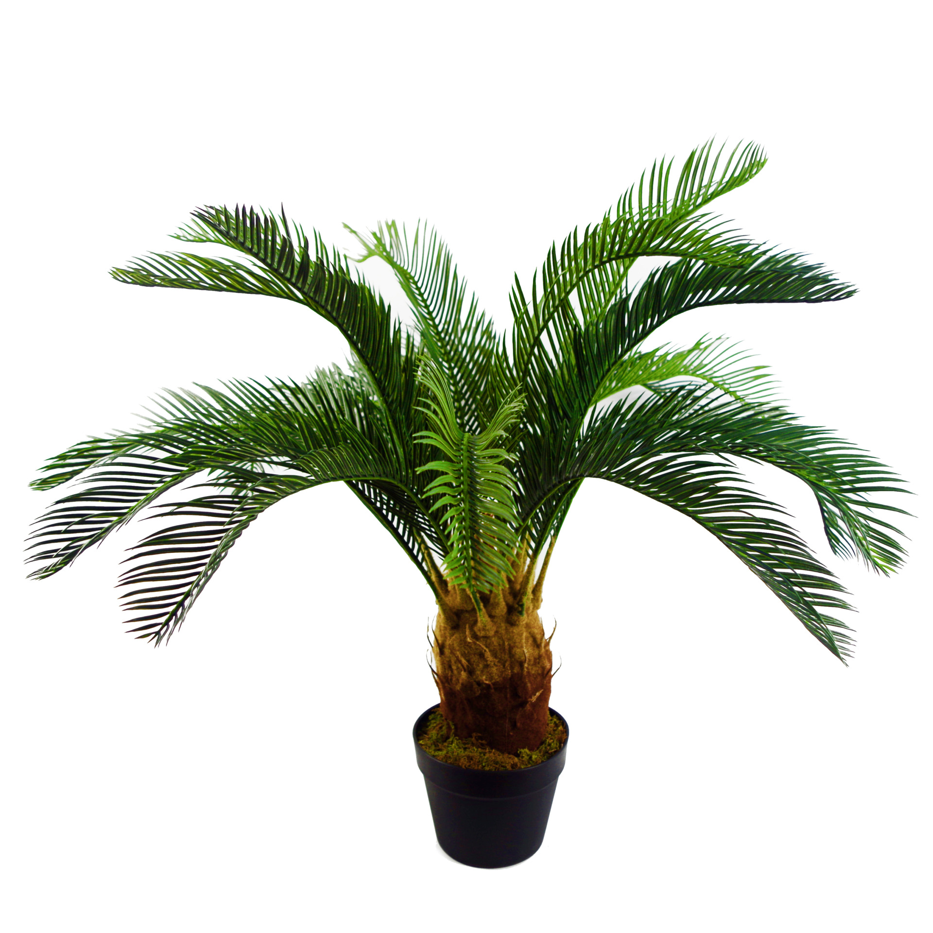 80cm Artificial Tropical Cycas Palm Plant Leaf Artificial Plants & Trees