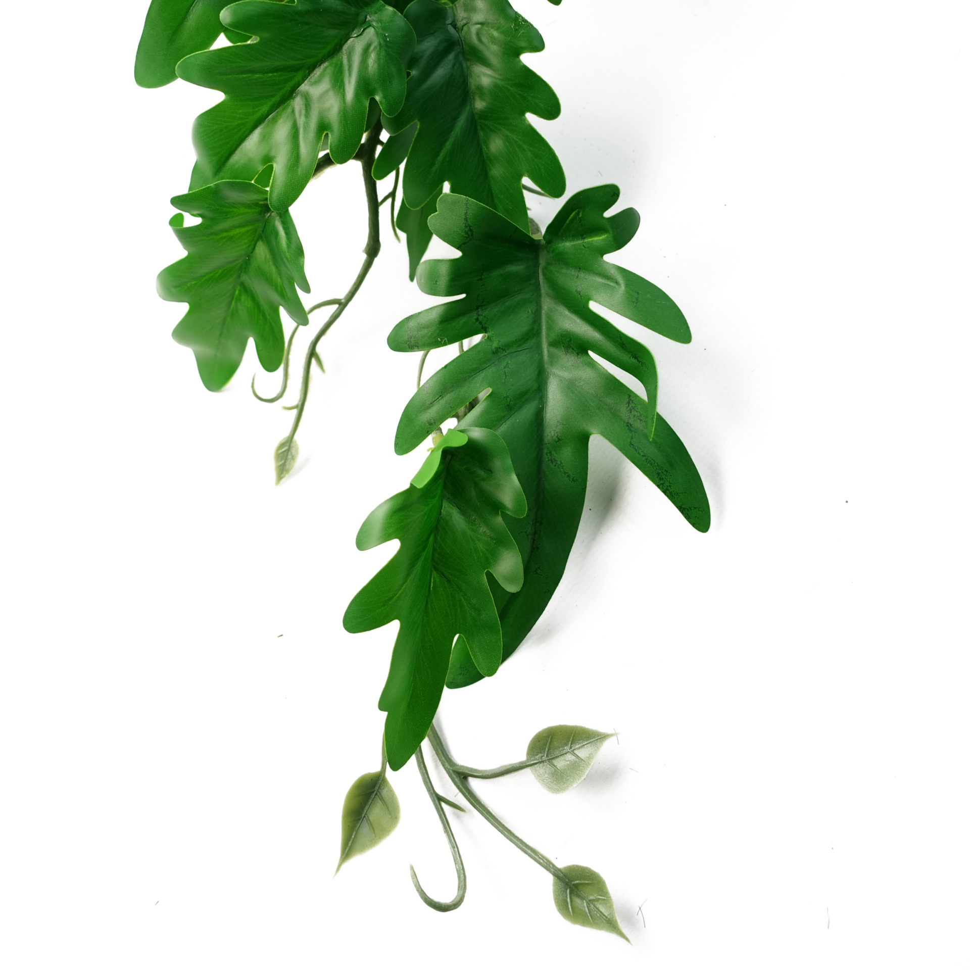 50cm Artificial Trailing Philodendron Large Leaf Plant Leaf