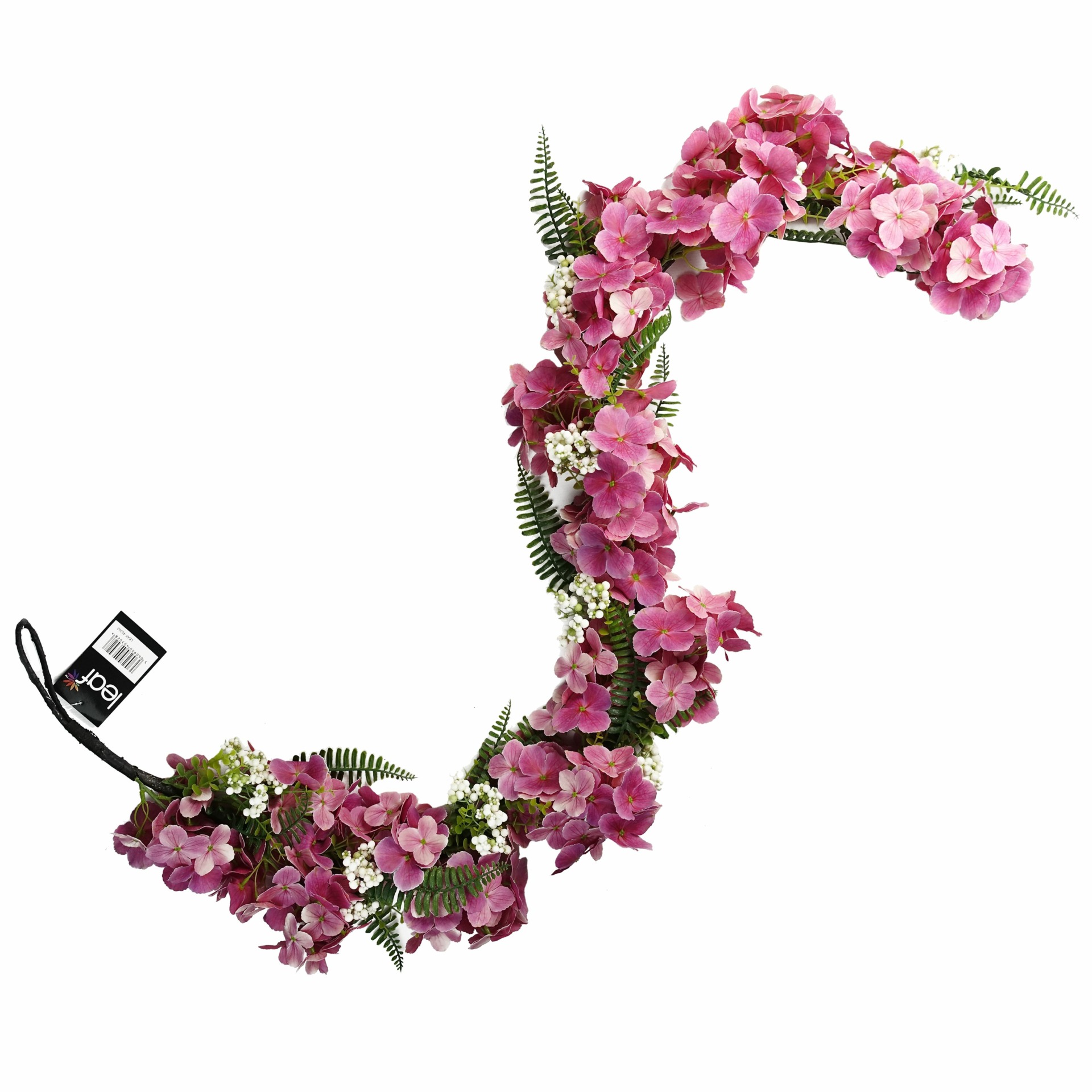 150cm Artificial Trailing Hanging Pink Blossom Garland Leaf