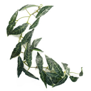 110cm Artificial Hanging Trailing Dark Green Leaf Plant