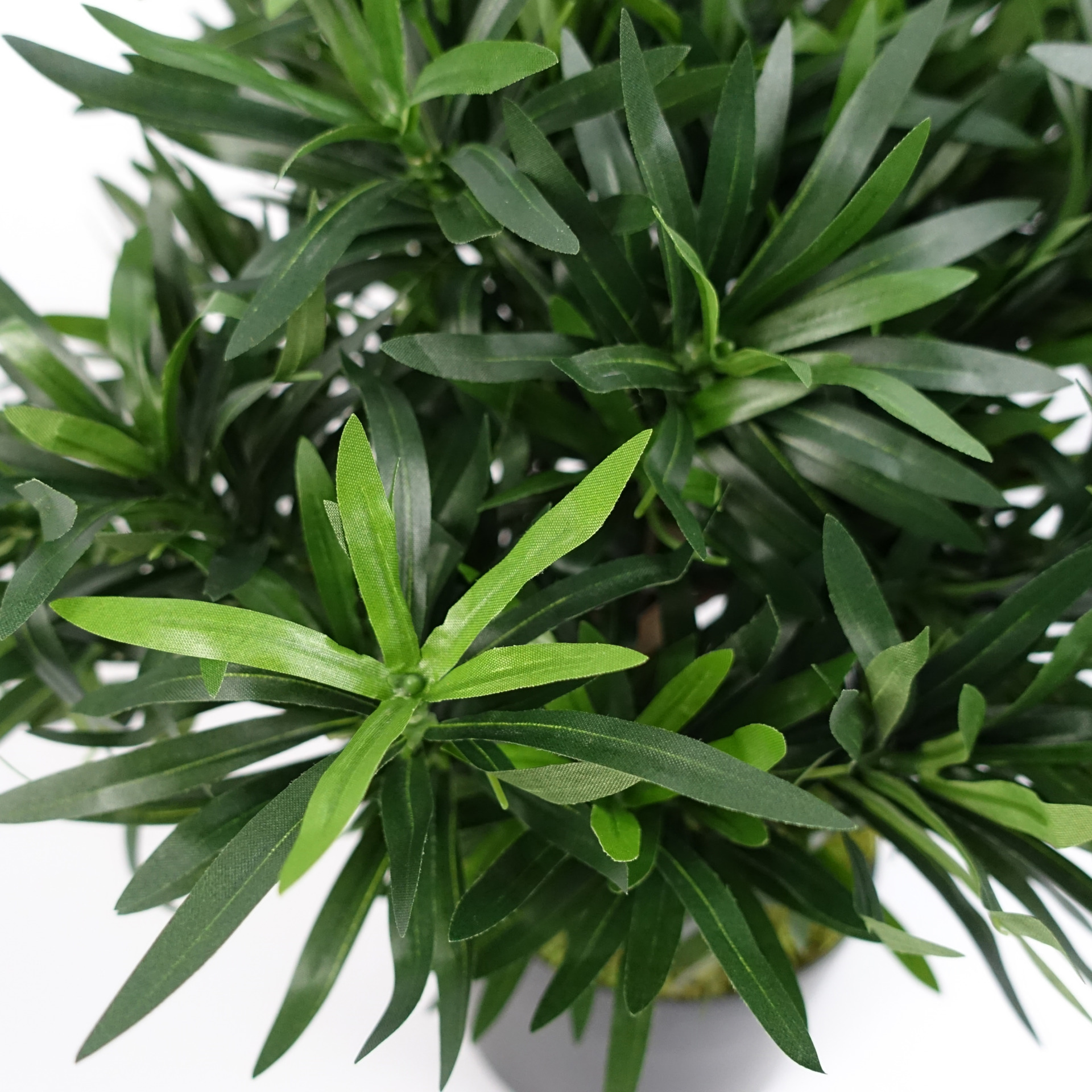 40cm Podocarpus Bush Artificial Plant Leaf Artificial Plants & Trees