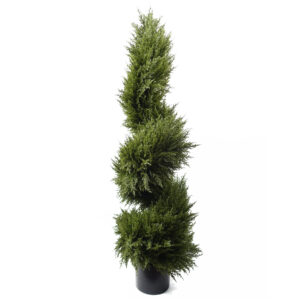 120cm Premium Artificial Spiral Cypress Topiary Tree