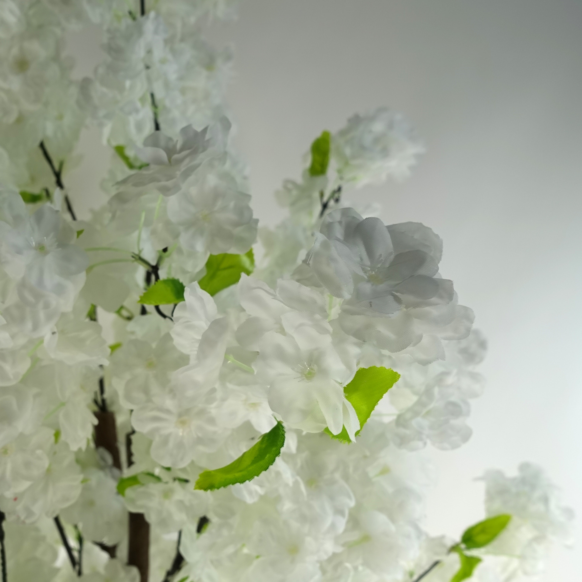 150cm Artificial White Cherry Blossom Tree Leaf Artificial Plants & Trees