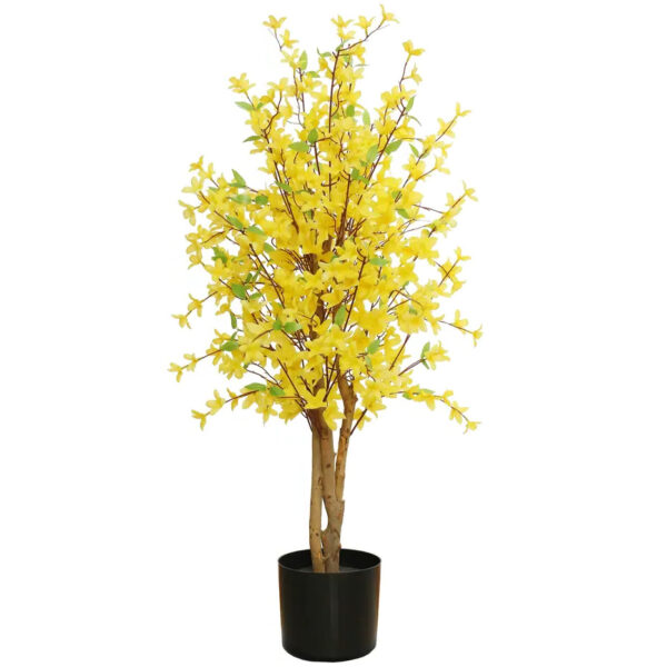60cm Artificial Forsythia Tree Leaf Artificial Plants & Trees