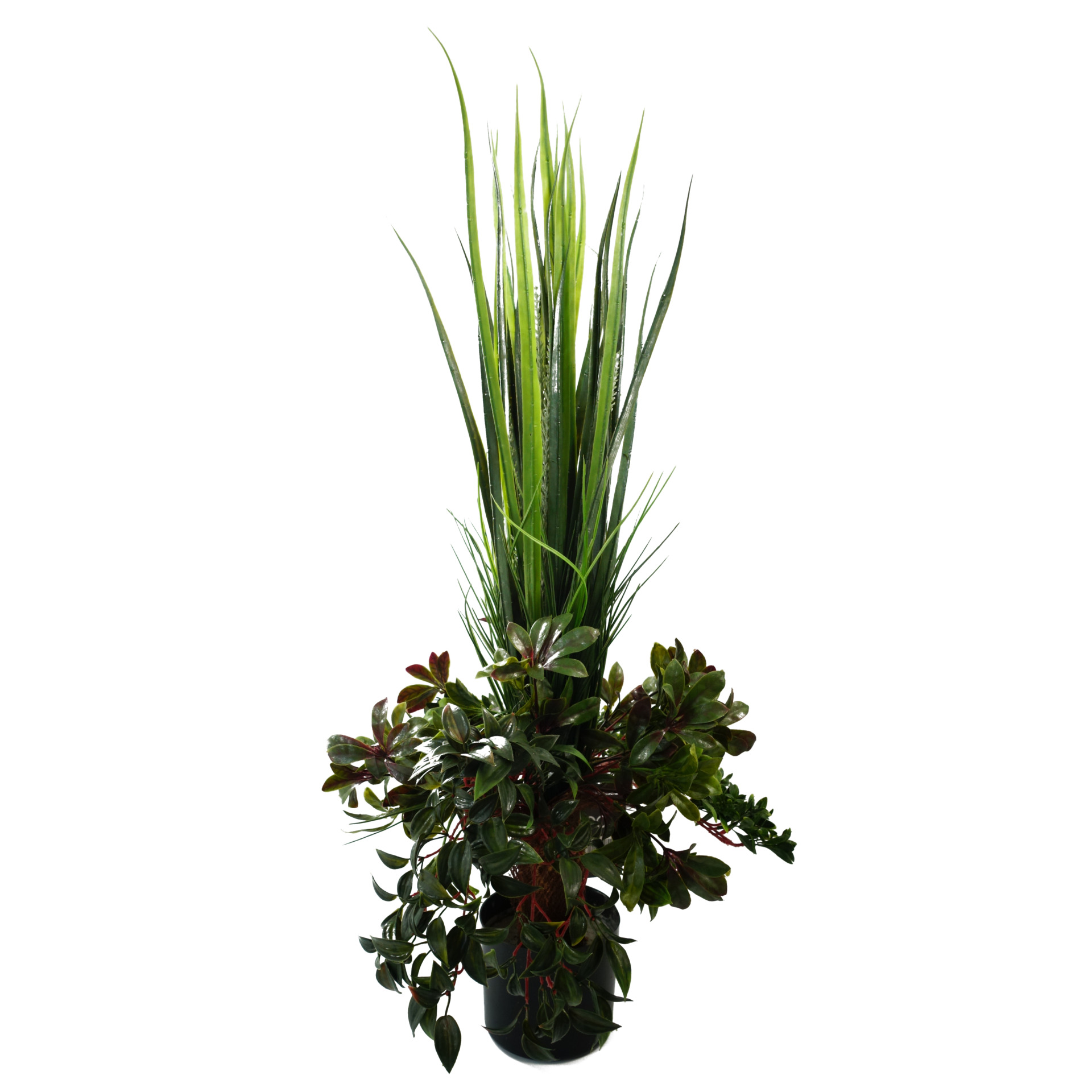 90cm UV Potted UV Grass Plant with Artificial Display Foliage Leaf
